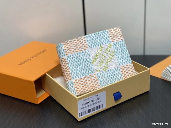 WIS WALLET-11.5*9*1.5cm MULTIPLE VUITTON LOUIS 0322